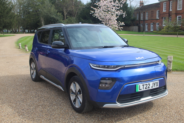 Kia Soul 150kW Maxx 64kWh<br />2022 Blue Hatchback NOW SOLD